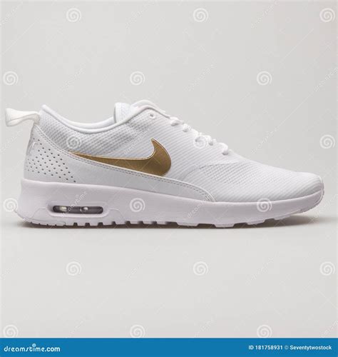 nike air max thea wit goud